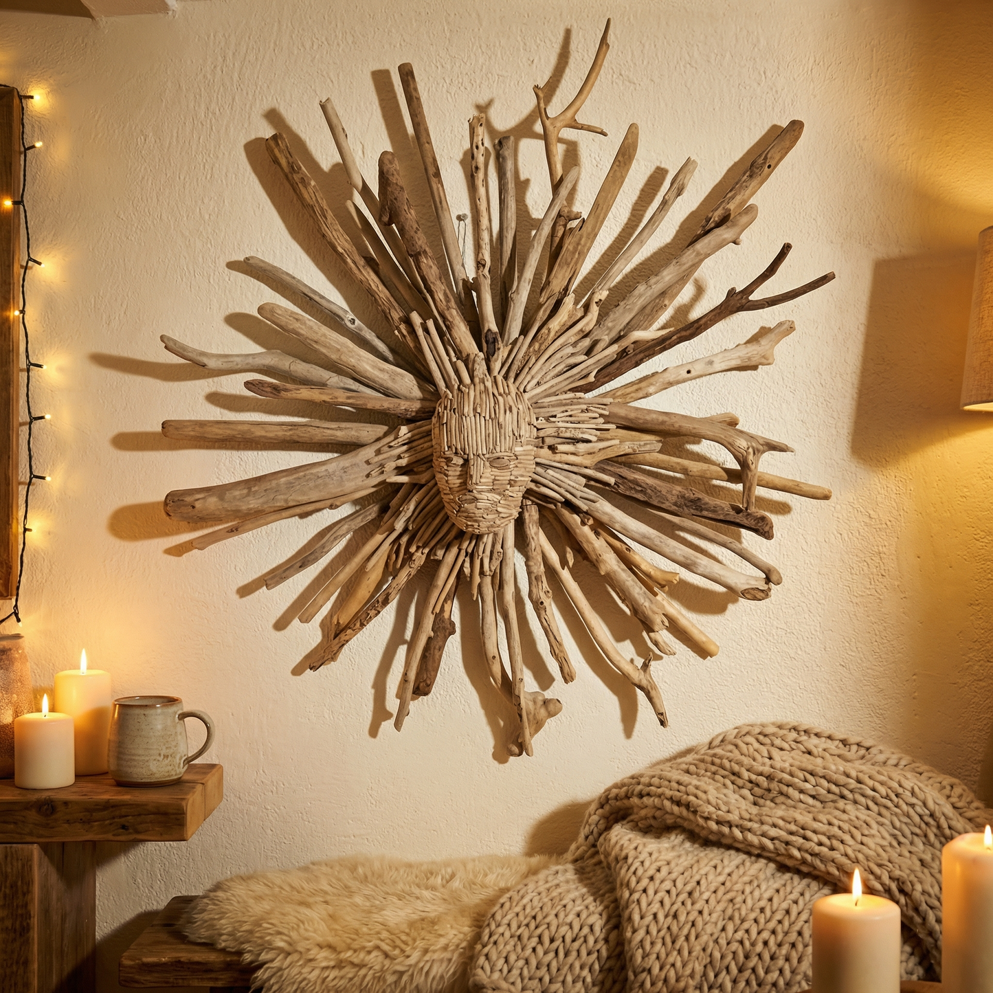 Driftwood Wall Art | Wood Wall Sculpture