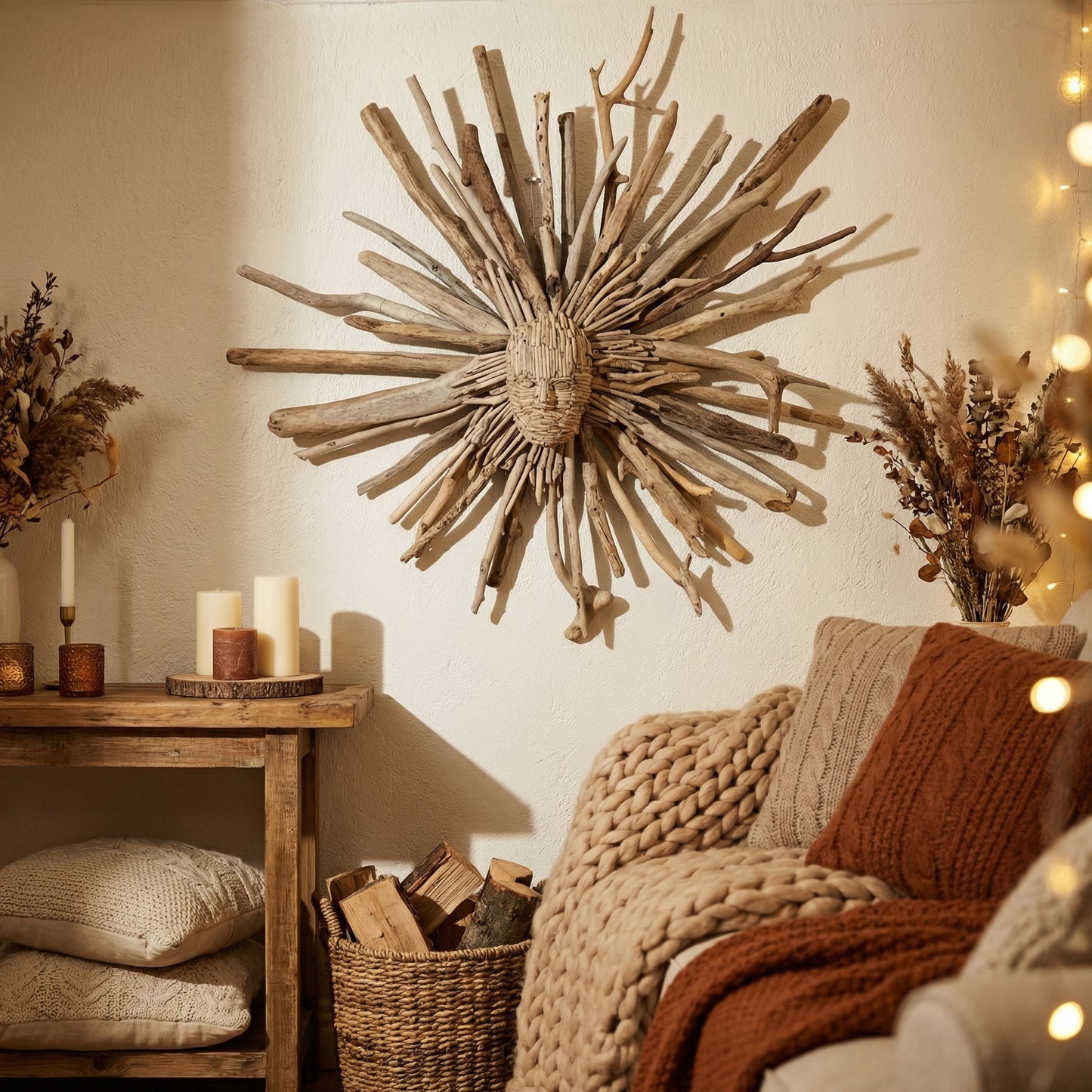 Driftwood Wall Art | Wood Wall Sculpture