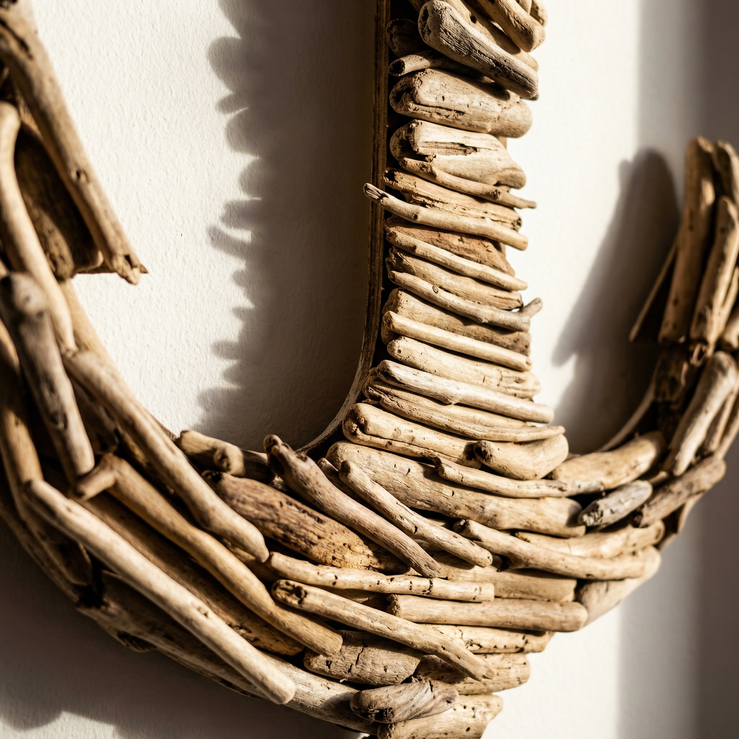 Driftwood Anchor Wall Hanging Decor